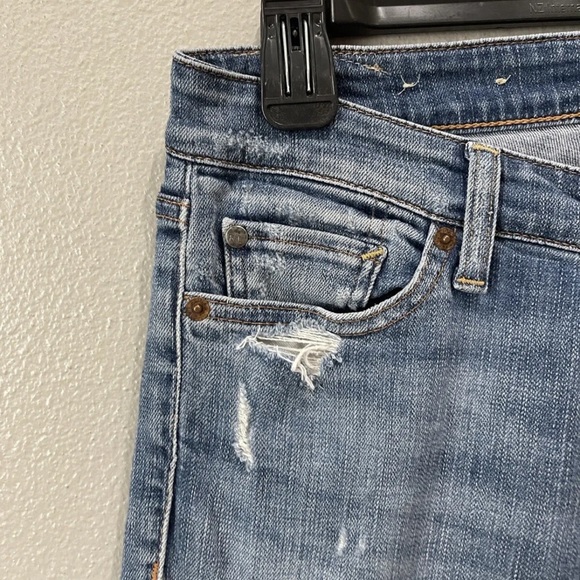 Ralph Lauren Denim & Supply Morgan Skinny Distressed Destroyed Jeans Size 27x32 - Picture 11 of 11